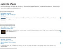 Tablet Screenshot of malaysiawaves.net